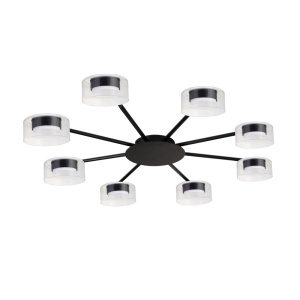 Потолочная люстра Arte Lamp Alius A8042PL-8BK