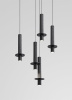 Подвесной светильник Delight Collection Meta 10704P black/grey