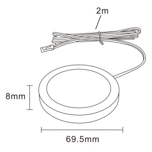 Накладной мебельный светильник Lightstar Mobiled 036340