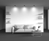 Потолочный светильник Maytoni Technical Hoop C086CM-GX53-MRD-BG