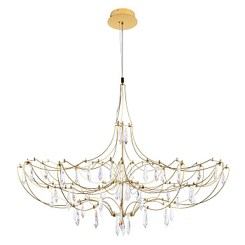 Подвесная люстра Loft IT Mira 10589/900 Gold Asfour