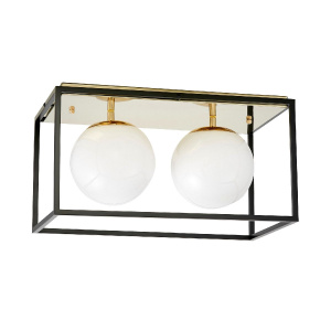 Потолочный светильник Lumina Deco Maldini LDC 8060-2 F.GD+BK