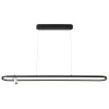 Подвесной светильник Crystal Lux CONTOUR SP45W LED BLACK
