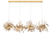 Подвесная люстра Crystal Lux GARDEN SP3х4 L1600 GOLD