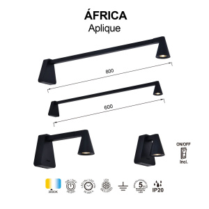 Настенный светильник Mantra Africa 9414