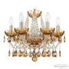 Подвесная люстра Bohemia Ivele Crystal 5413/6/141 G Amber/M-1H K777