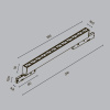 Трековый магнитный светильник Maytoni Points TR193-1-10W4K-M-B