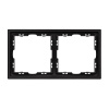 Рамка пластиковая Arlight FRM-NOBE-SFPL-2-BK 054216