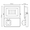 Прожектор светодиодный Gauss Elementary 30W 6500К 628511330