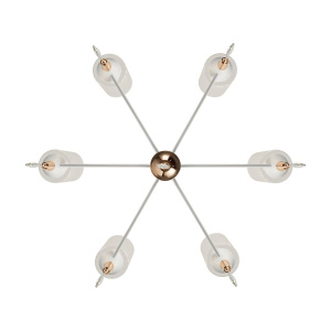 Люстра на штанге Freya Refraction FR5650PL-06WBS
