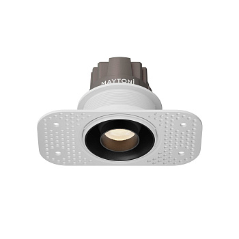 Встраиваемый светильник Maytoni Technical Dip T DL128-10W3K-TRS-B