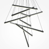Каскадная люстра Maytoni Line MOD016PL-L96BK