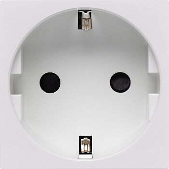 Розетка 2К+З винт.с/ш 90 Legrand/Daccord Белый 4521047