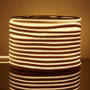 Светодиодный гибкий неон Elektrostandard 220V 9,6W 120Led 2835 IP67 односторонний теплый белый, 50 м 4690389167355