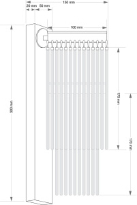 Бра Kutek Filago FIL-K-1(BN)100/170