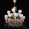 Подвесная люстра Bohemia Ivele Crystal AL79101/10+5/250/2D A WMG P1 U Wave