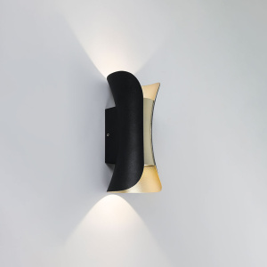 Уличный настенный светильник Arte Lamp Alba A6405AL-2BK