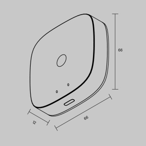Центр управления умным домом Maytoni Lighting control MD-TRA034-W(N)