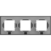 Рамка 3-ая Systeme Electric AtlasDesign Aqua Карбон ATN441003