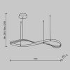 Подвесная люстра Maytoni Plons MOD283PL-L34BS3K