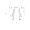 Шинопровод магнитный под натяжной потолок Hesby Lighting ElDeko HSBL_0186