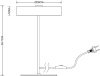 Настольная лампа Arte Lamp Elnath A5038LT-3WH