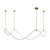 Подвесной светильник Delight Collection 10521P brass/white