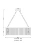Подвесная люстра Arte Lamp Anetta A1065SP-12PB