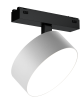 Трековый магнитный светильник iLedex Vision 4825-047-D140-20W-110DG-3000K-WH