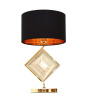 Настольная лампа Lumina Deco Fabi LDT 5529 F.GD+BK
