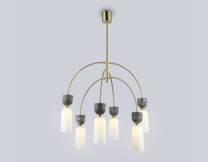 Люстра на штанге Ambrella Light High Light Ceramo Modern LH53333