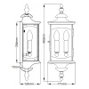 Уличный настенный светильник Feiss Market Square QN-MARKET-SQUARE-M