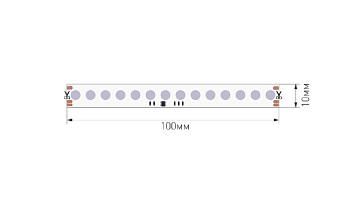 Светодиодная лента SWG PRO 5м IP20 SWG-DOT420-24-11.52-WS2811RGB 00-00032523