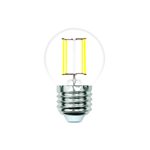 Лампа светодиодная Volpe LED-G45-5,5W/3000K/E27/CL/SLF UL-00008459