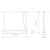 Подвесной светильник Nowodvorski Soft Led 90x6 7547