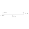 Трековый магнитный светильник Arte Lamp Linea A4693PL-1BK