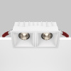 Встраиваемый светильник Maytoni Technical Alfa LED DL043-02-15W4K-SQ-W