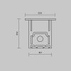 Комплект заглушек профиля 2шт Maytoni Led Strip 642051