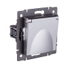 Розетка штепсельная SCHUKO 16A/250 В с крышкой, серый Kollinger REA-006GY для Aspekt, Eleganz, Reflex