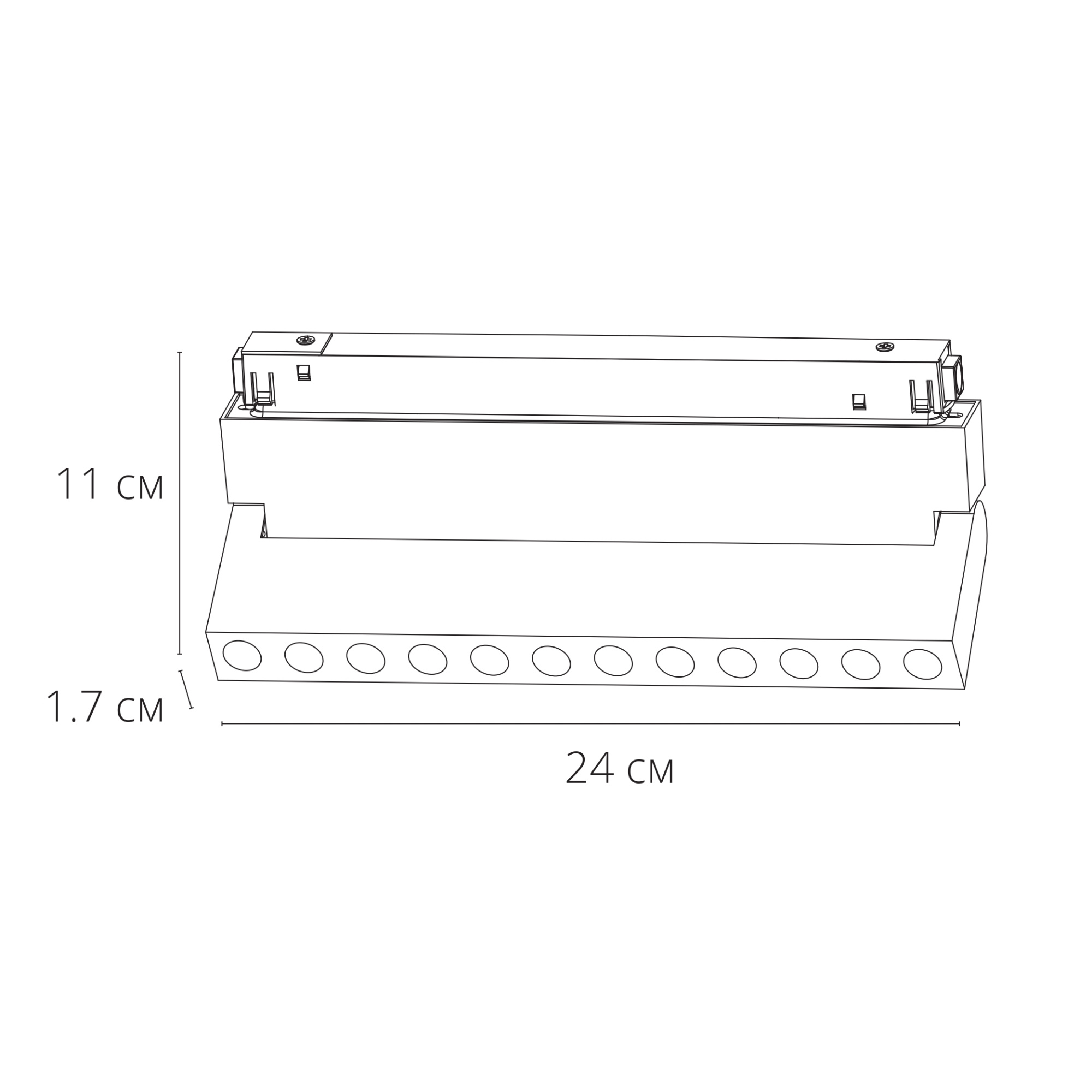 Трековый магнитный светильник Arte Lamp Expert A5746PL-1BK