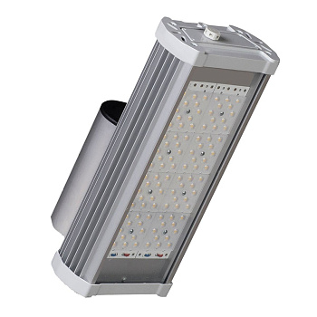 Уличный консольный светильник Uniel ULV-R24J 80W/5000К IP65 SILVER UL-00012291