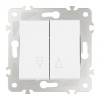 Выключатель жалюзи Arte Milano 203.38-2.white