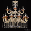 Подвесная люстра Bohemia Ivele Crystal AL79101/10+5/250/2D A WMG P Shampan/M-1G