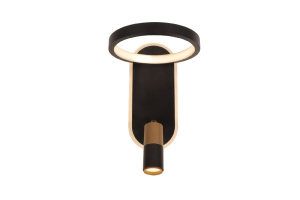 Бра Arte Lamp Toliman A2613AP-2BK