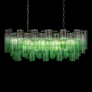 Подвесная люстра Loft IT Murano 10580/1000R Clear green