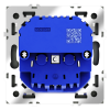 Розетка с USB, А+А Voltum S70 VLS040406 (титан)