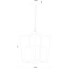 Подвесная люстра Arte Lamp Nuvola A7017SP-4BK