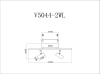 Светодиодный спот Moderli Right V5044-2WL