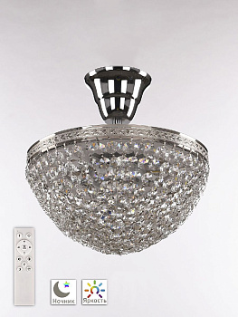 Потолочный светильник Bohemia Ivele Crystal 19321/25IV/LED-DIM Ni