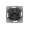 Механизм розетки с USB зарядкой Arlight SCT-MUAA-PL-GR-V (250V, 16A) 049820